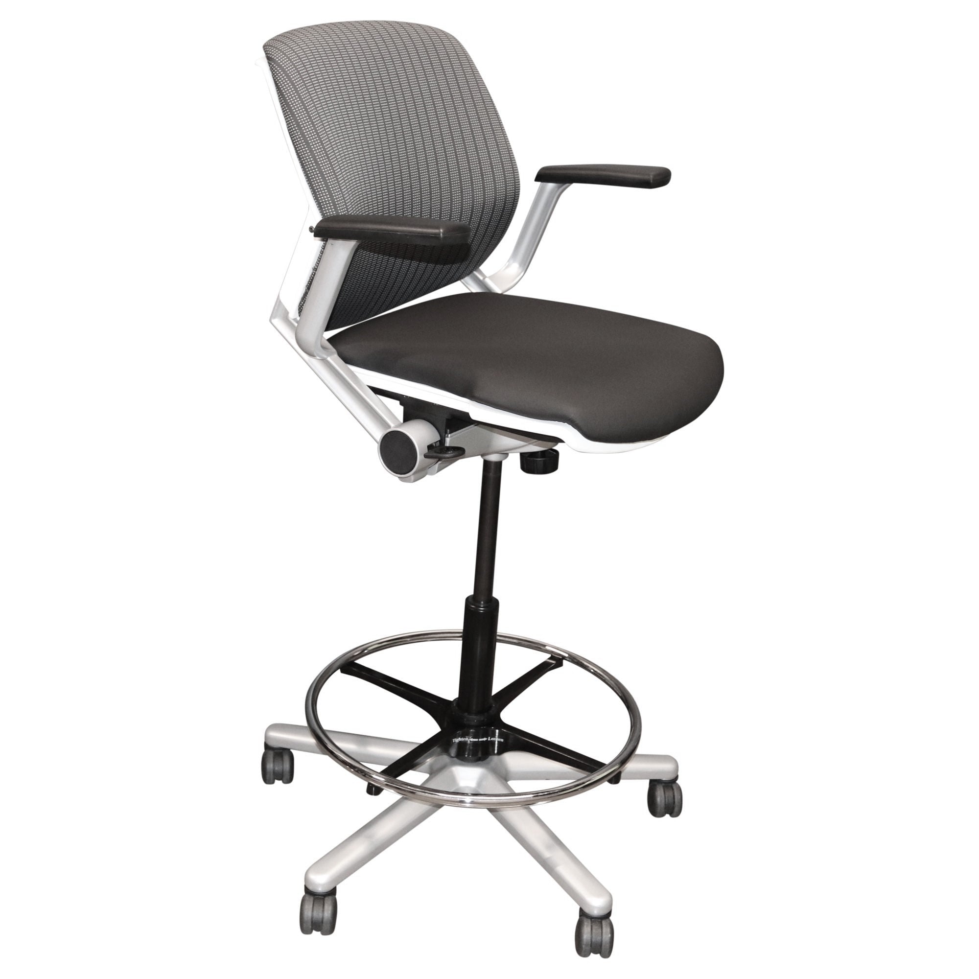 Office Steelcase Drafting Stool Steelcase Leap V2 Fully Adjustable