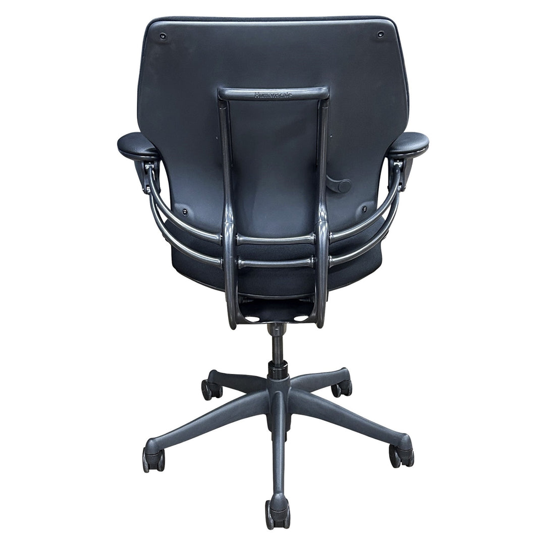 Humanscale Freedom Ergonomic Task Chair, Black, Refurbished - Preowned