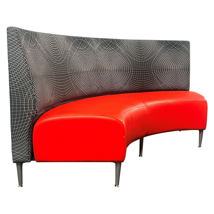 Krug Zola Privacy Curve Lounge Seat, Canter Red - Preowned