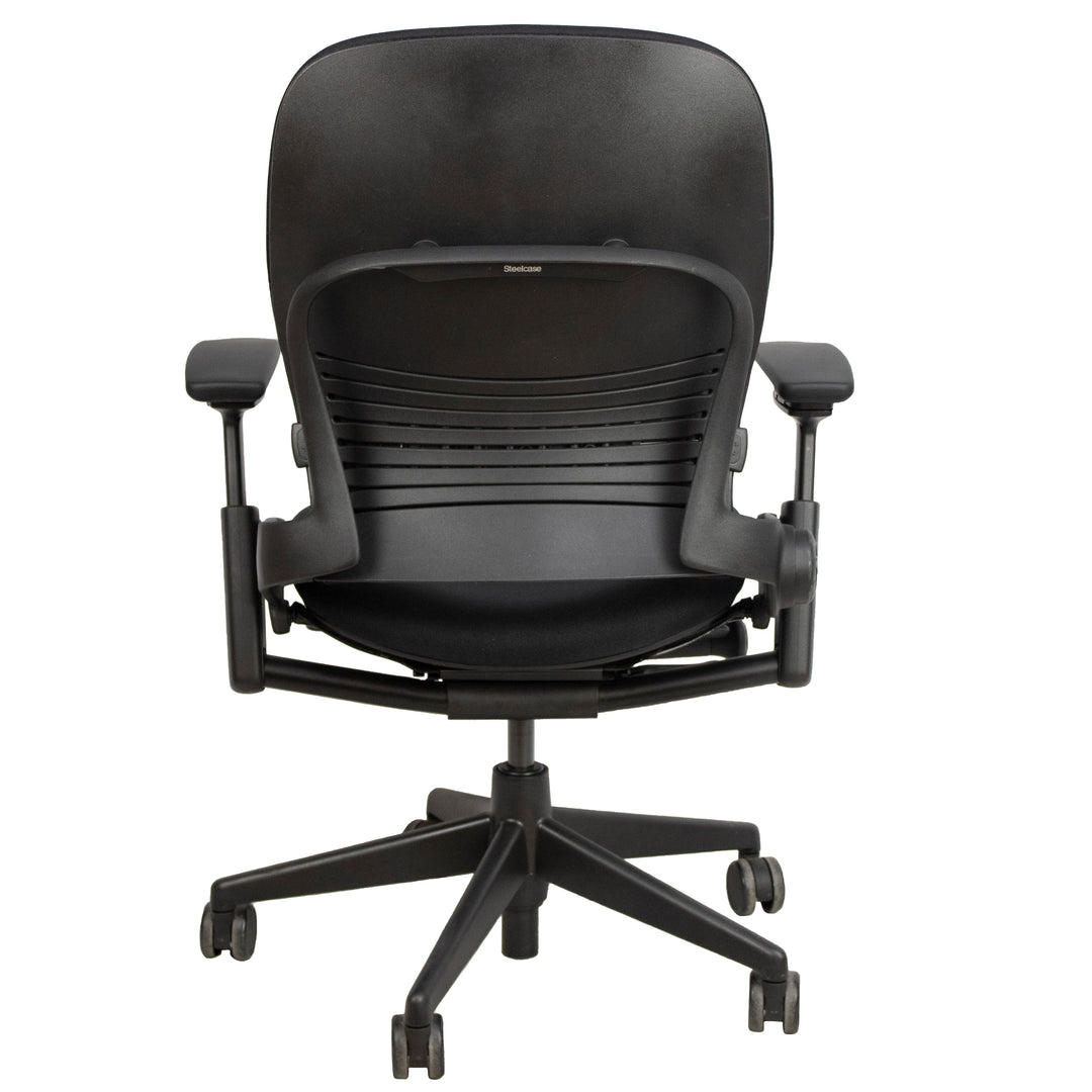 Steelcase Leap V2 Ergonomic Task Chair, Black - Preowned