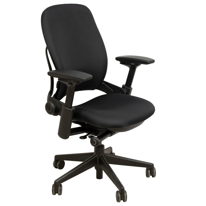 Steelcase Leap V2 Ergonomic Task Chair, Black - Preowned