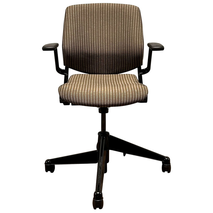 Steelcase Vecta Kart, Brown Stripe - Preowned