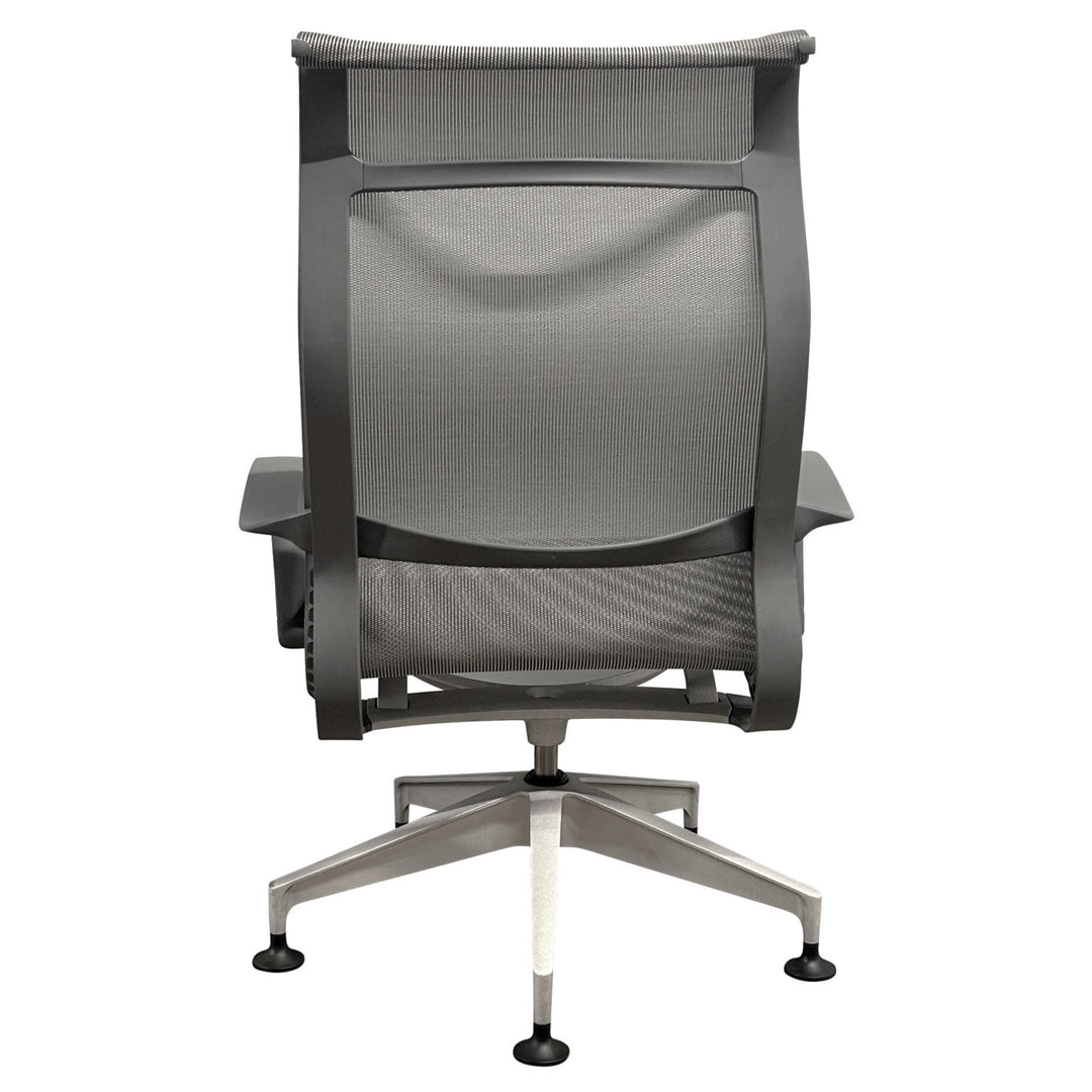 Herman Miller Setu Fixed Height Ergonomic Chair, Slate Grey - Preowned