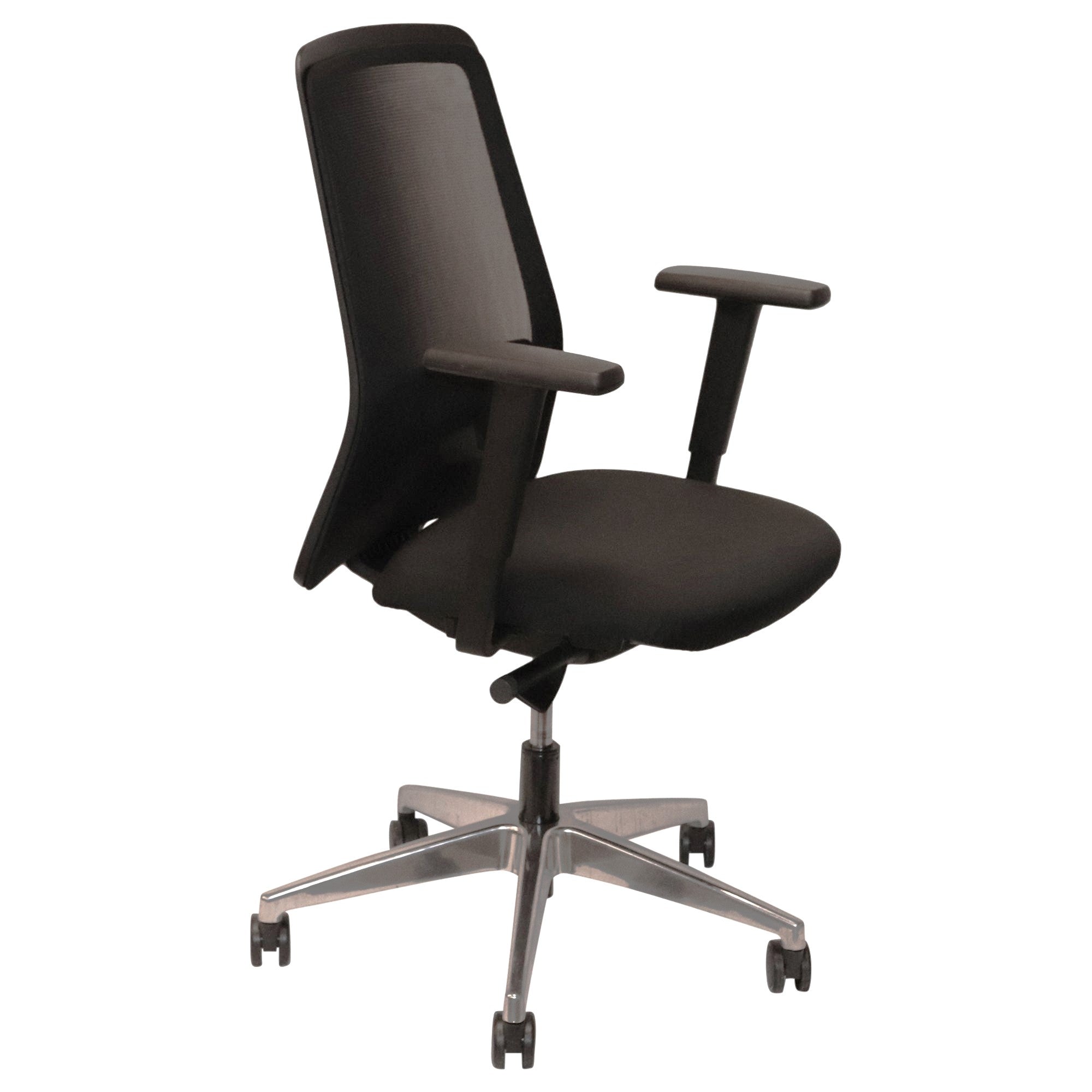 Interstuhl Every Task Chair, Black with Chrome Base - Preowned