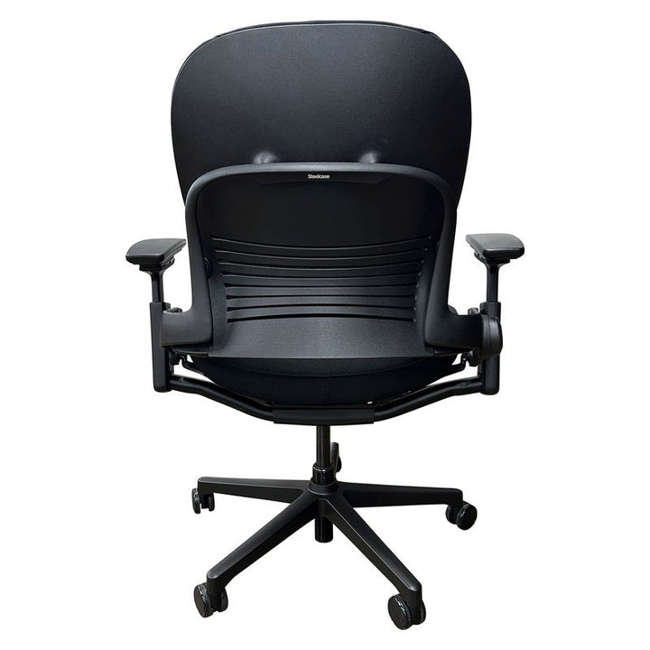 Steelcase Leap Plus Task Chair, Fabric Black - Preowned