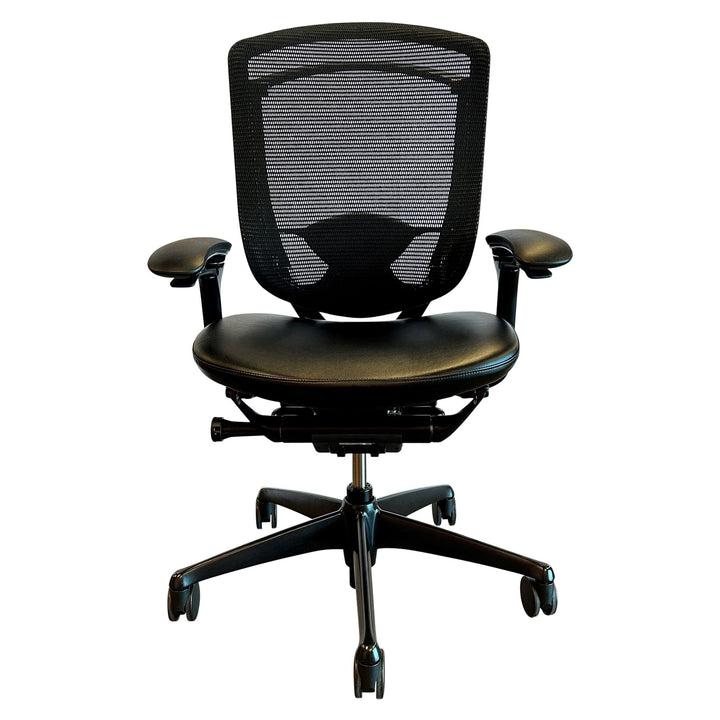 Teknion Contessa Executive Ergonomic Task Chair Dual, Black - Preowned