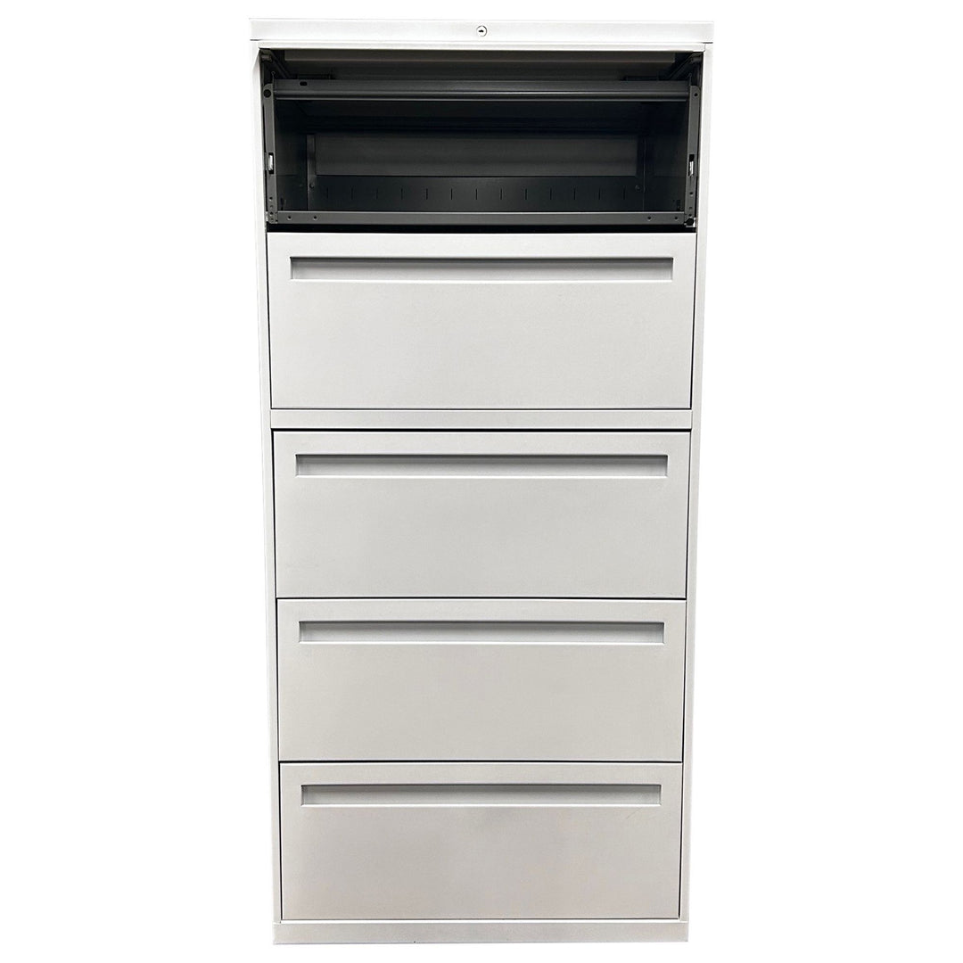 Allsteel Essentials 5 Drawer Lateral File, White - Preowned