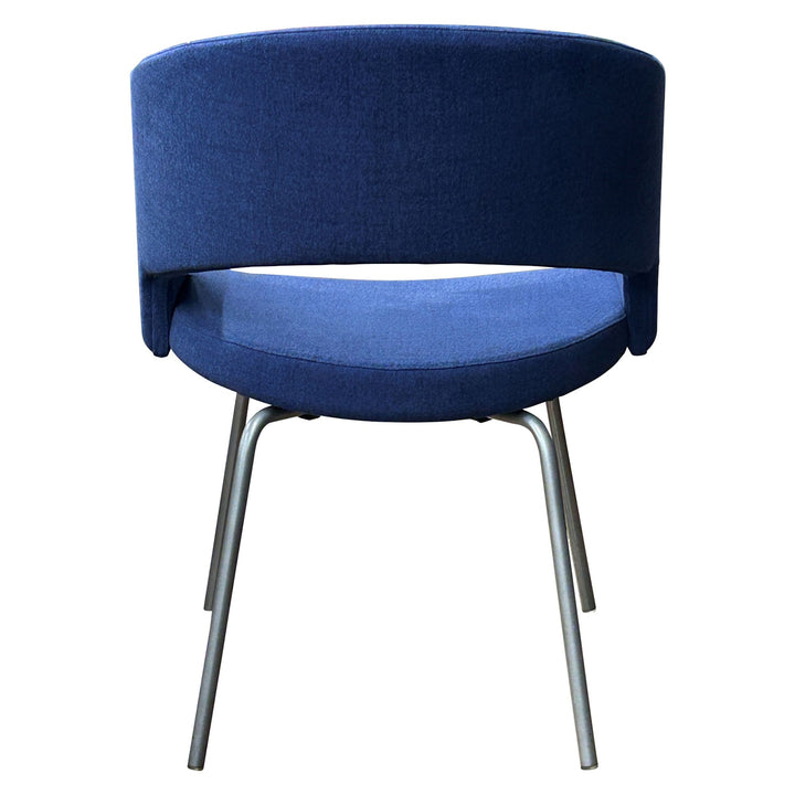 Source International Botte Guest Chair, Dark Blue - Preowned