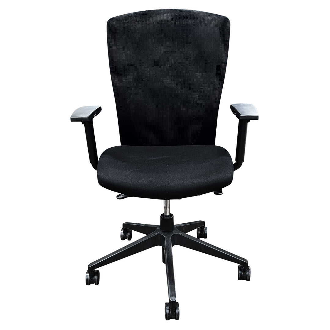 Allseating Viva Ergonomic AD Task Chair, Black - Preowned