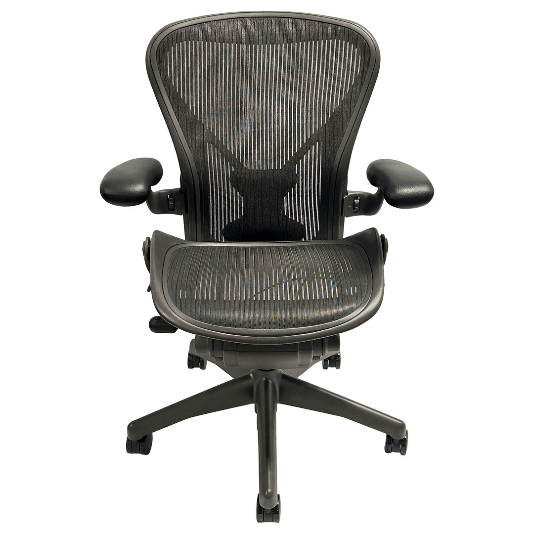 Herman Miller Aeron Task Chair Size C - Posture Fit, Carbon - Preowned