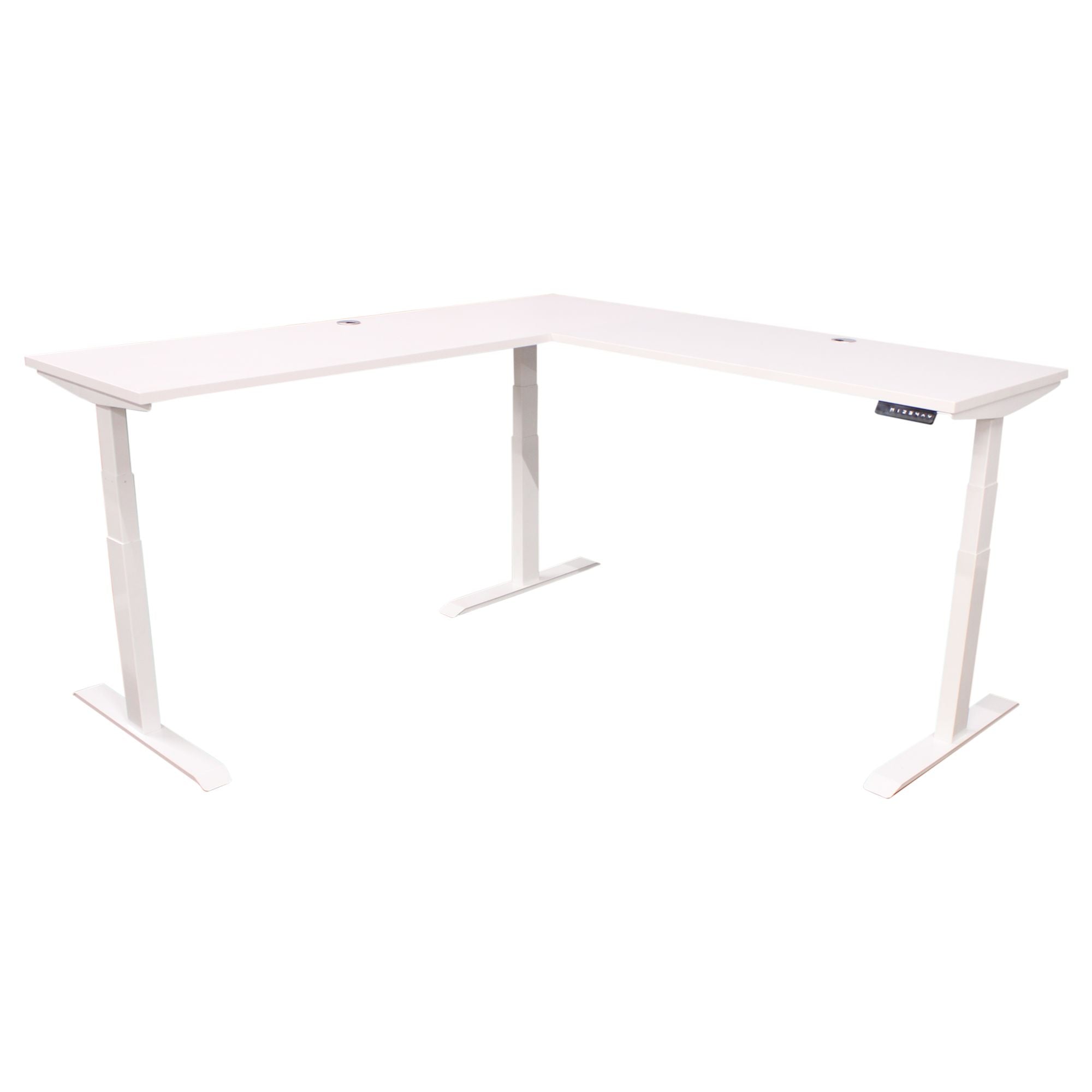 Compel Hilo 3-Leg Height Adjustable, White - New CLOSEOUT