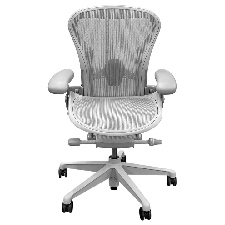 Herman Miller Aeron Remastered Ergonomic Task Chair Size A, Mineral - Preowned