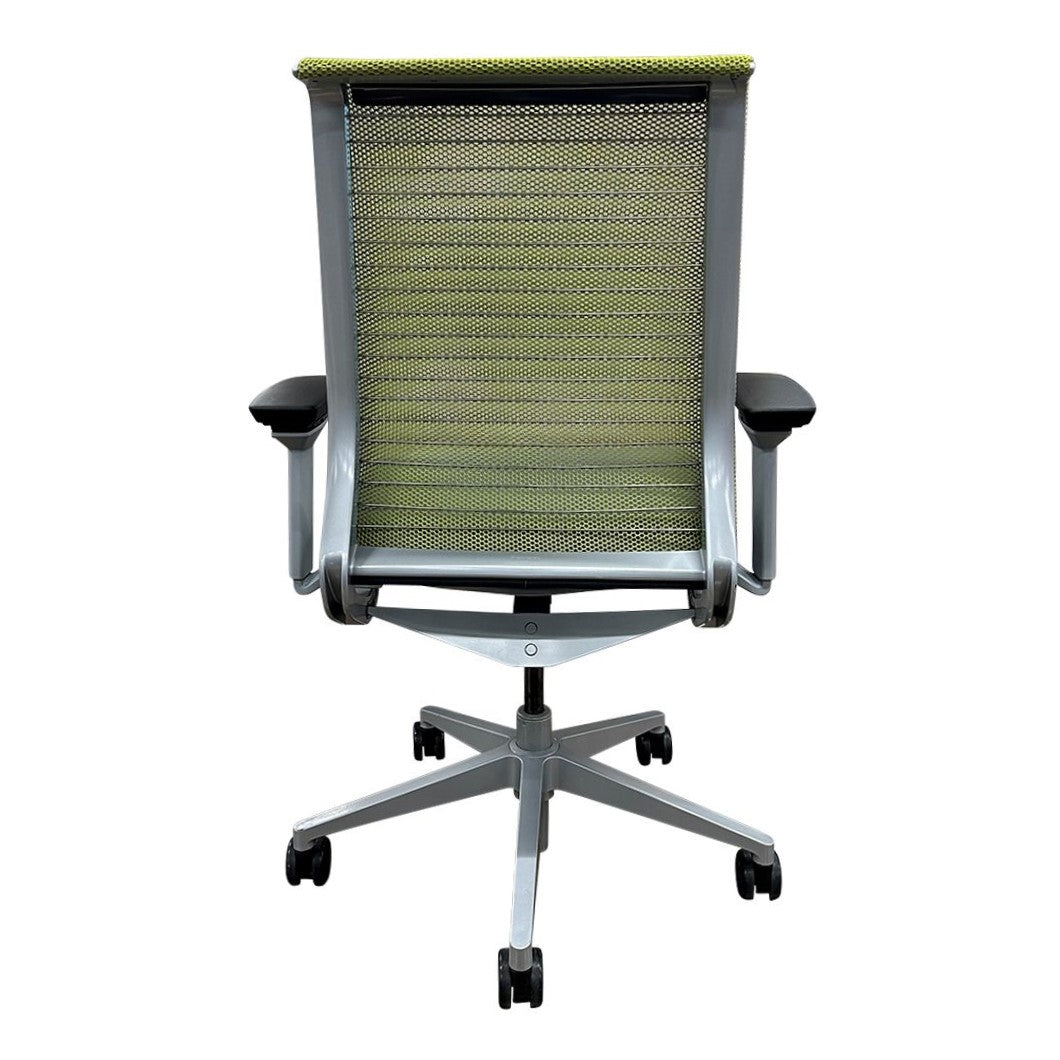 Steelcase Think V1 Ergonomic Task Chair, Green Mesh - Preowned