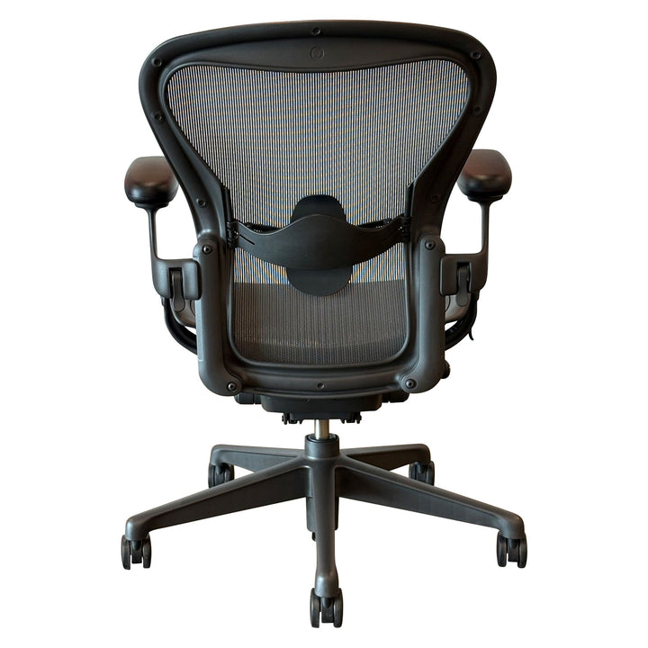 Herman Miller Aeron Remastered Ergonomic Task Chair, Size B, Graphite - Preowned