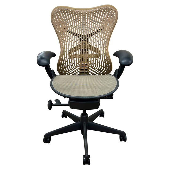 Herman Miller Mirra Ergonomic Task Chair, Brown - Preowned