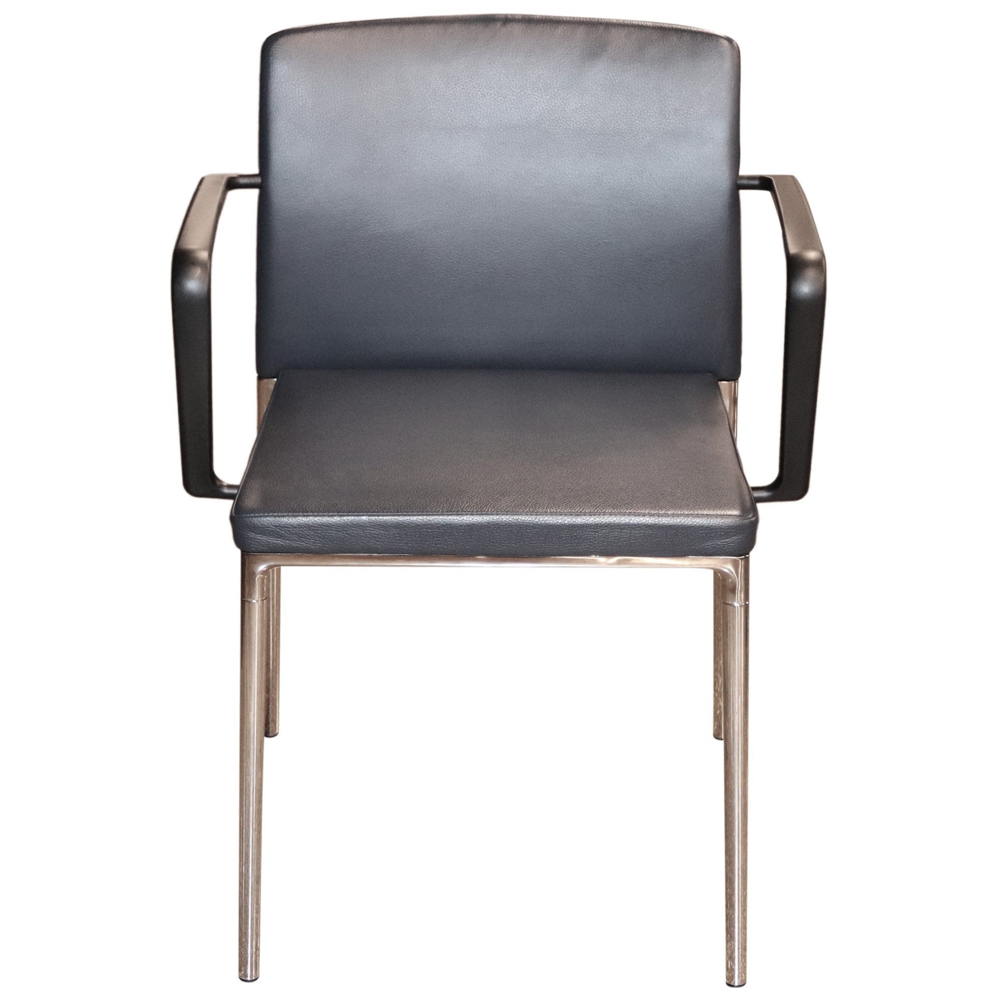 Wilkhahn Ceno Stack Chair, Navy Blue - Preowned