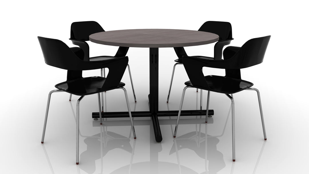 42in Round Table with Bardot Chairs - New