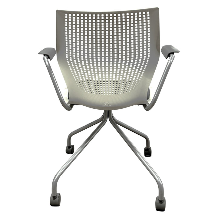 Knoll MultiGeneration Stack Chair, Storm - Preowned