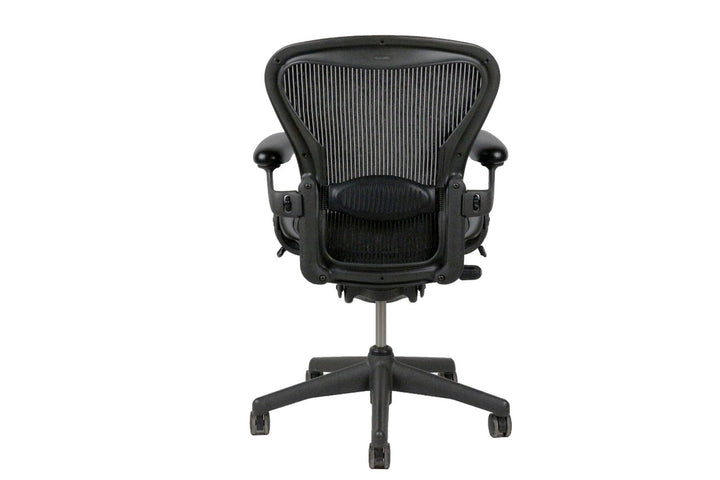 Herman Miller Aeron Ergonomic Task Chair Size A, Carbon Mesh - Preowned