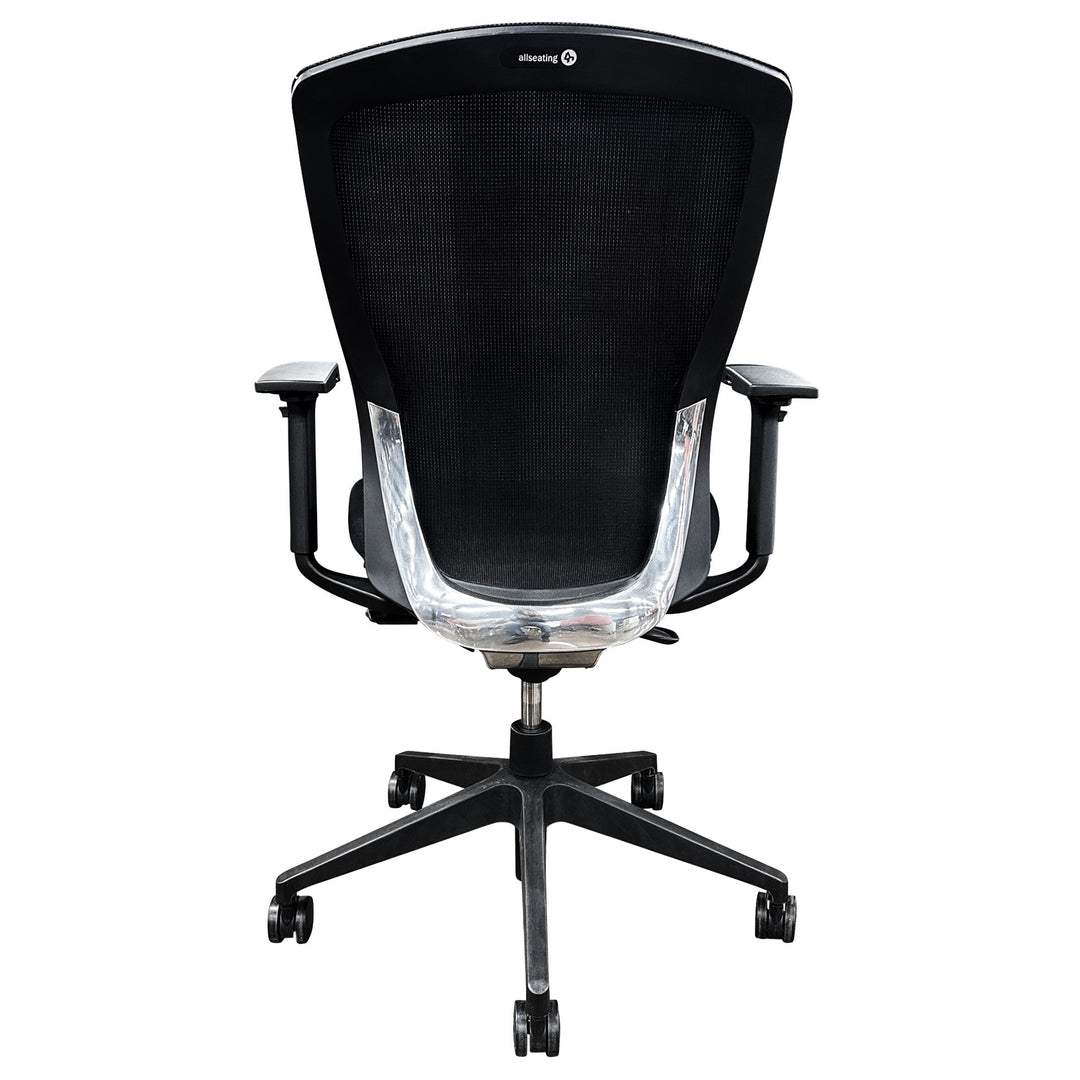 Allseating Viva Ergonomic AD Task Chair, Black - Preowned