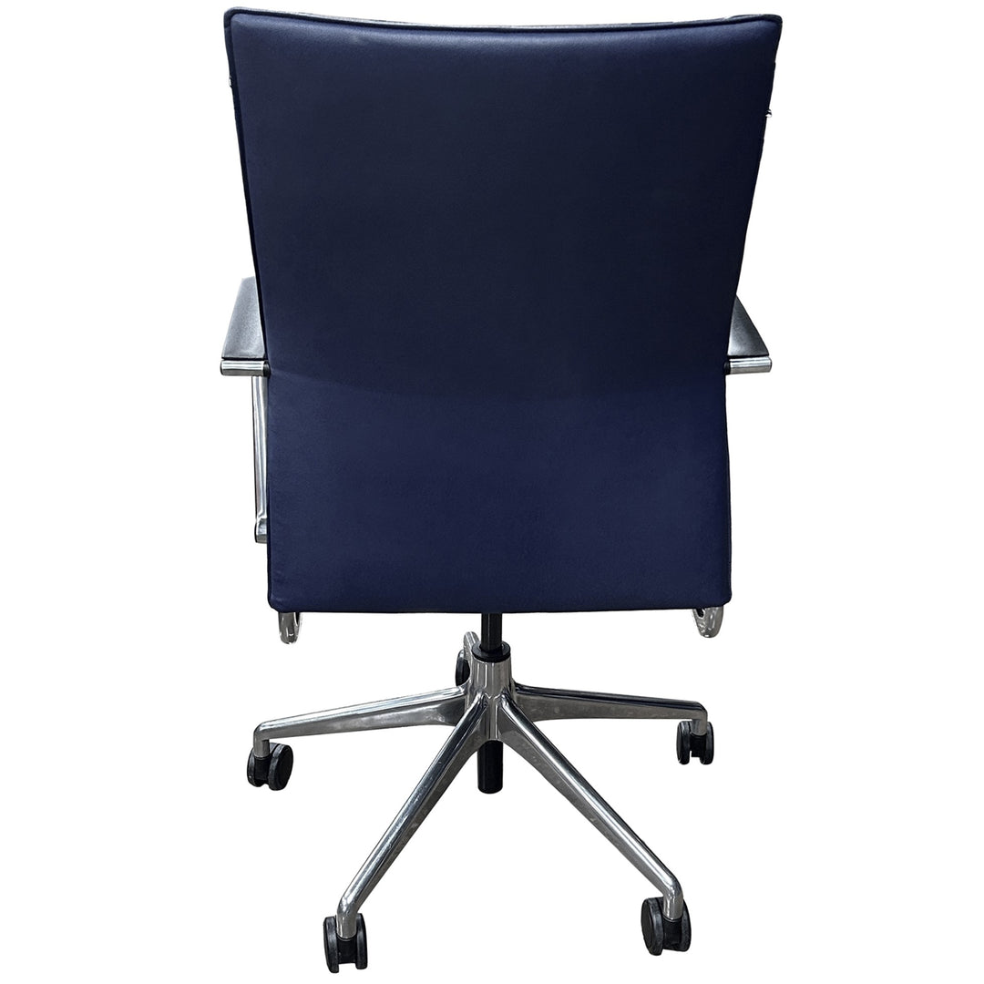 Davis Body Conference Chair, Blue - Preowned
