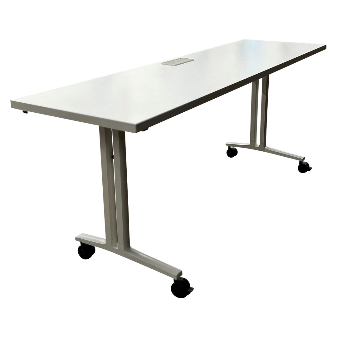 Herman Miller Everywhere Flip-Top Training Table, White - Preowned