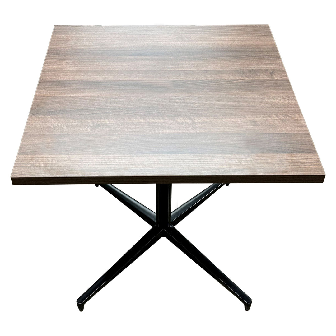 SitOnIt Parallon Cafe Square Table, Walnut Amati - New