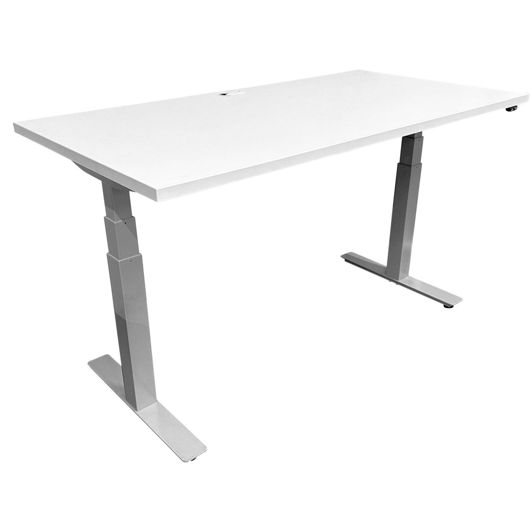 Allsteel 58"x30" Height Adjustable Desk, White - Preowned