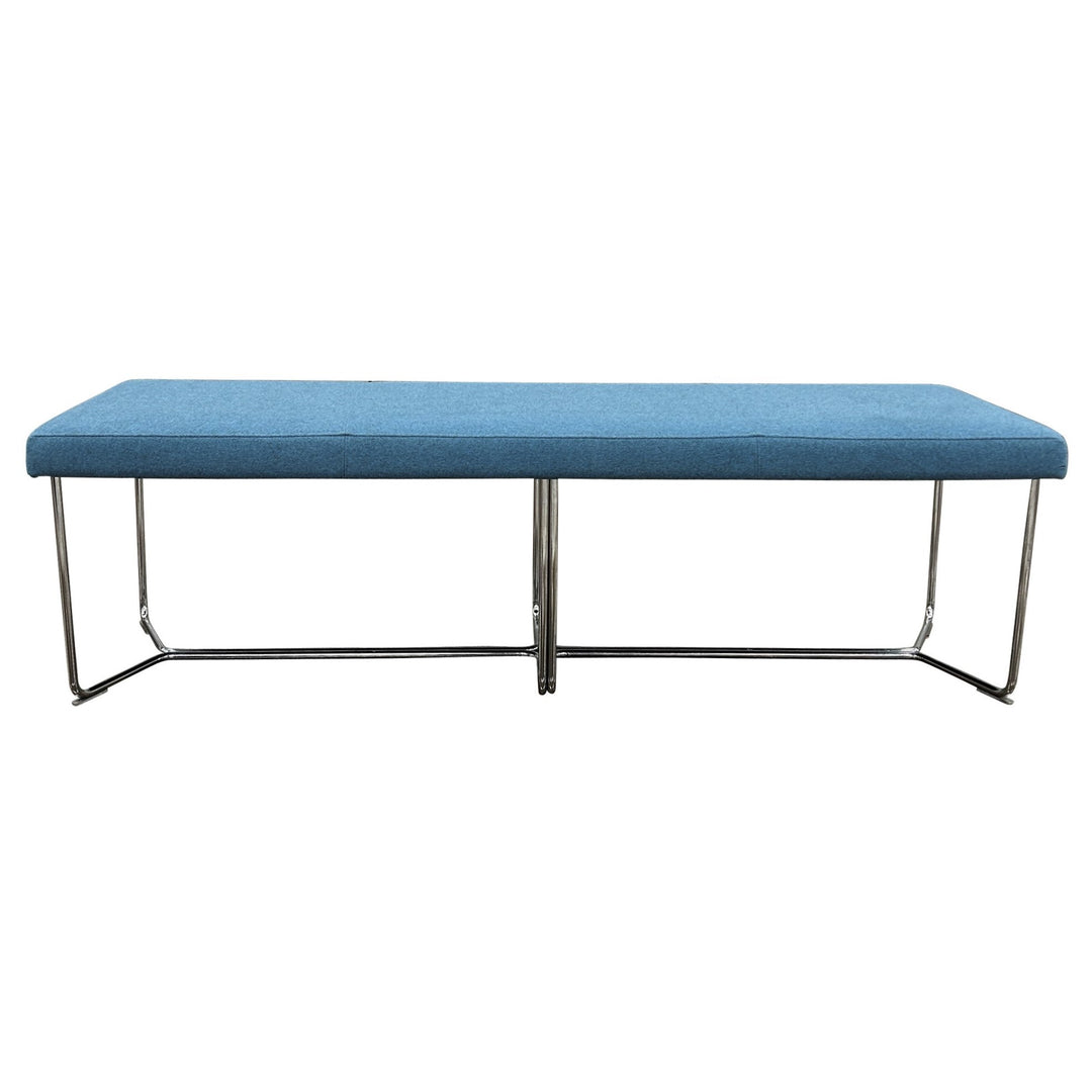 Harter Forum Lounge Bench, Sky Blue - Preowned