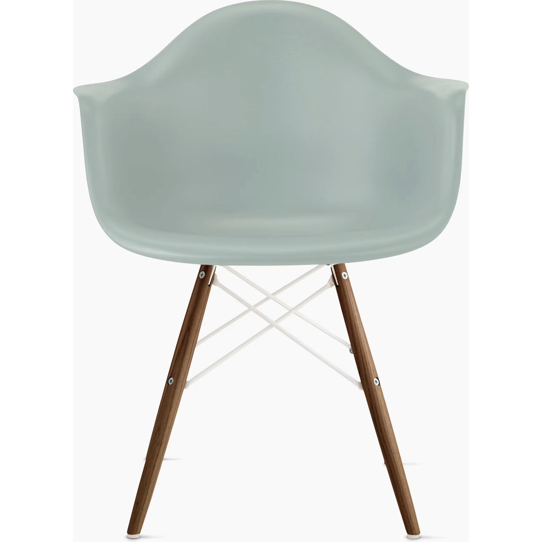 Herman Miller Eames Molded Shell Chair, Aqua Sky - Preowned