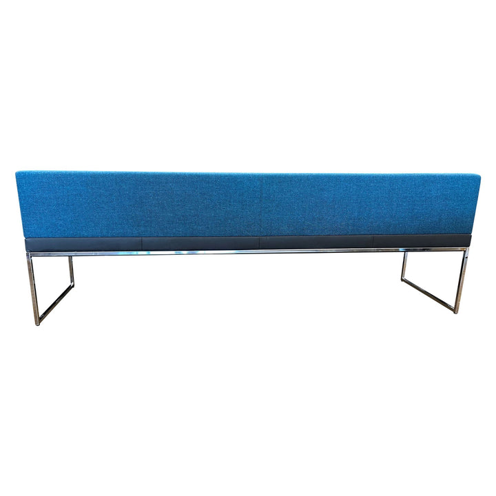 Davis 90" Modo Lounge Chair, Blue Muse - Preowned