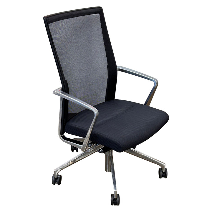 Stylex Sava Mesh High Back Conference Chair - Midnight - Preowned