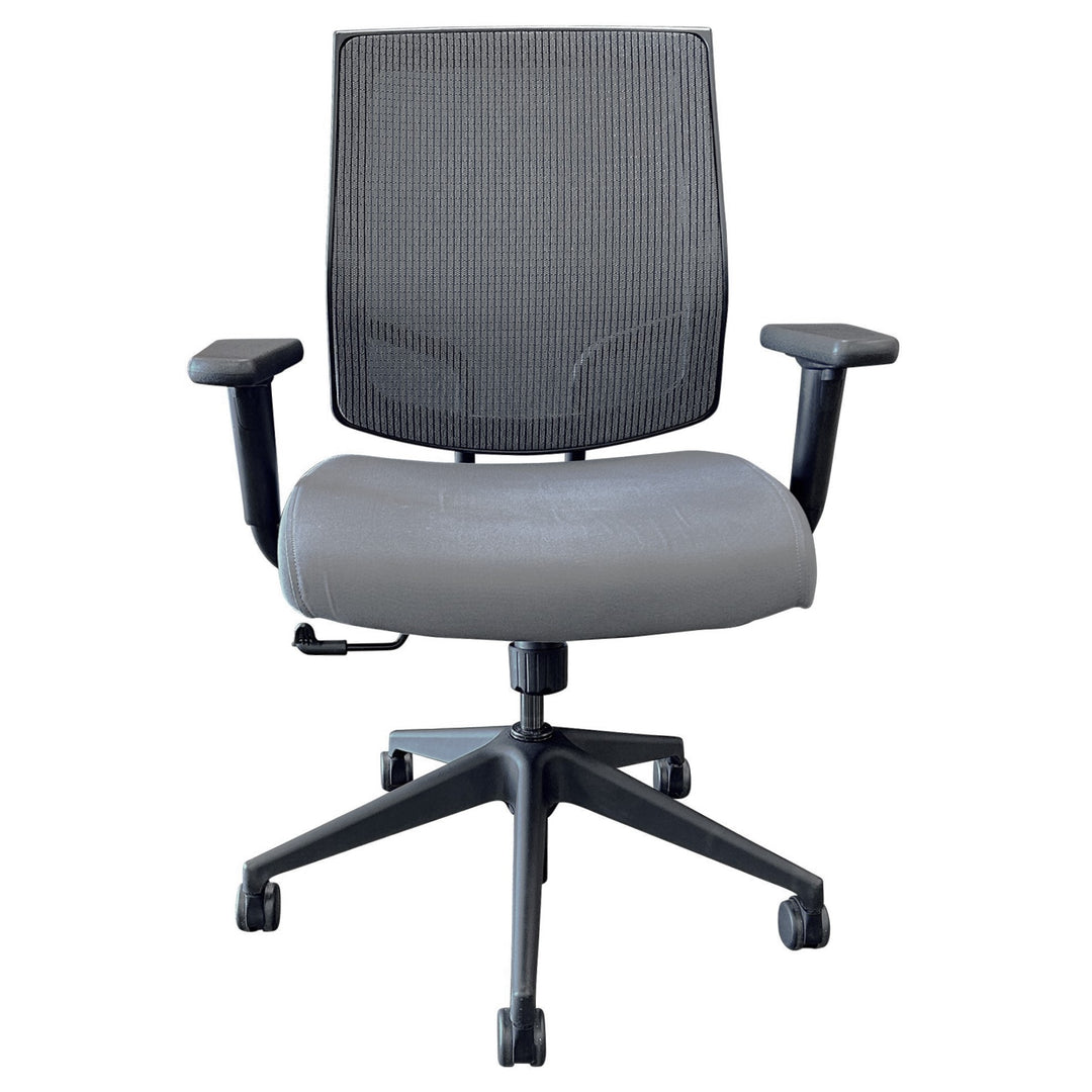 SitOnIt Seating Focus Ergonomic Task Chair, Grey - Preowned