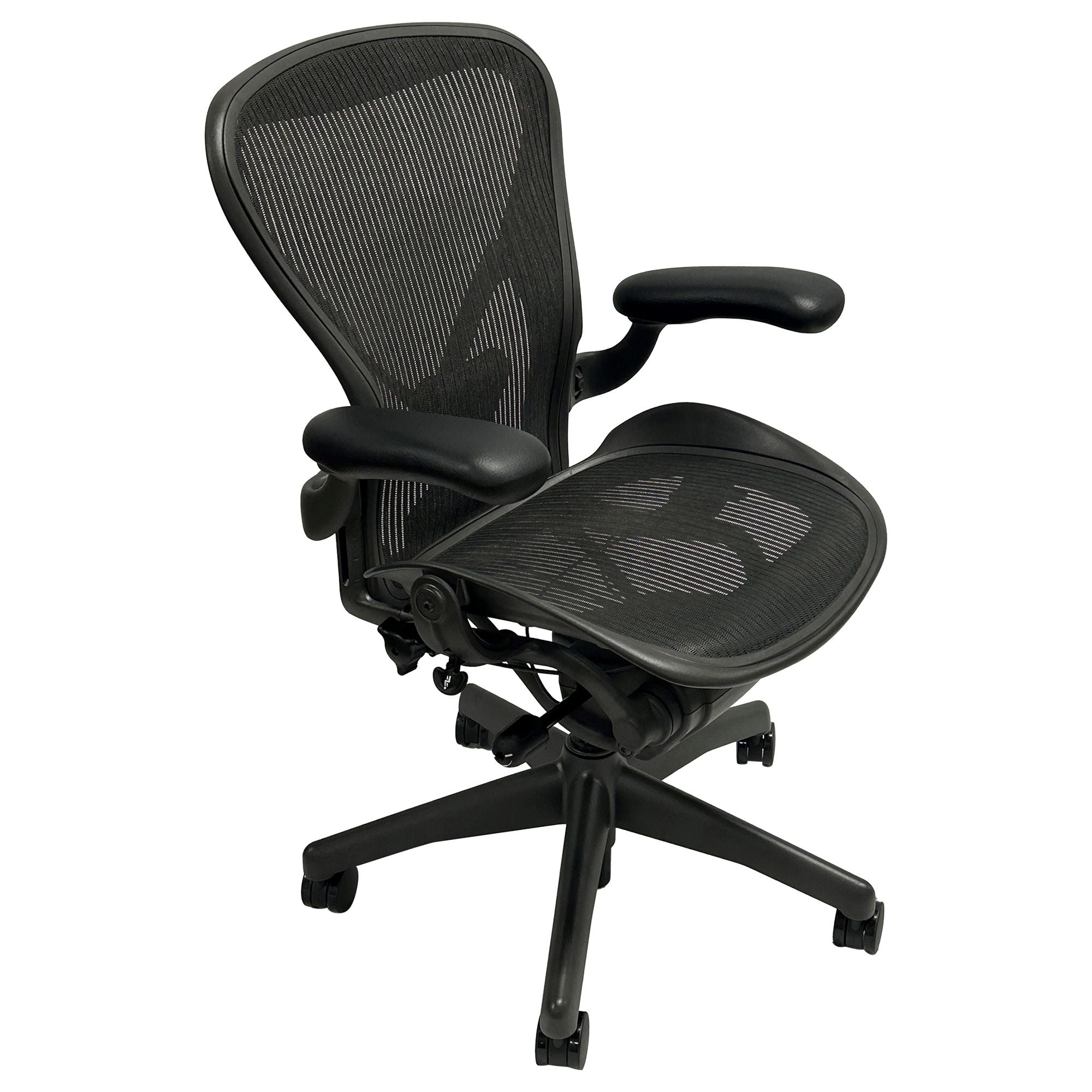 Used Herman Miller Aeron Office Task Chair Size B, Posture Fit, Carbon ...