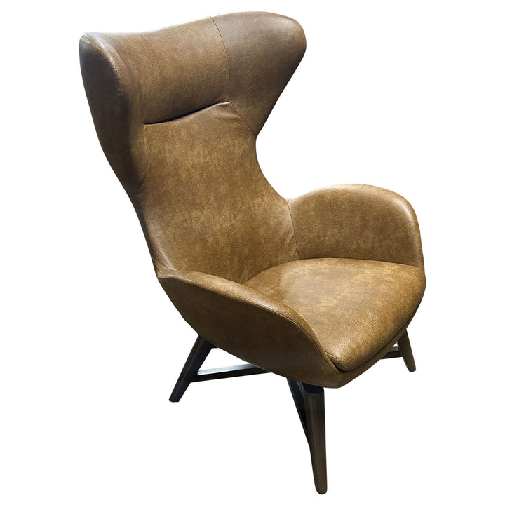 National Idara Lounge Chair, Brown - Preowned