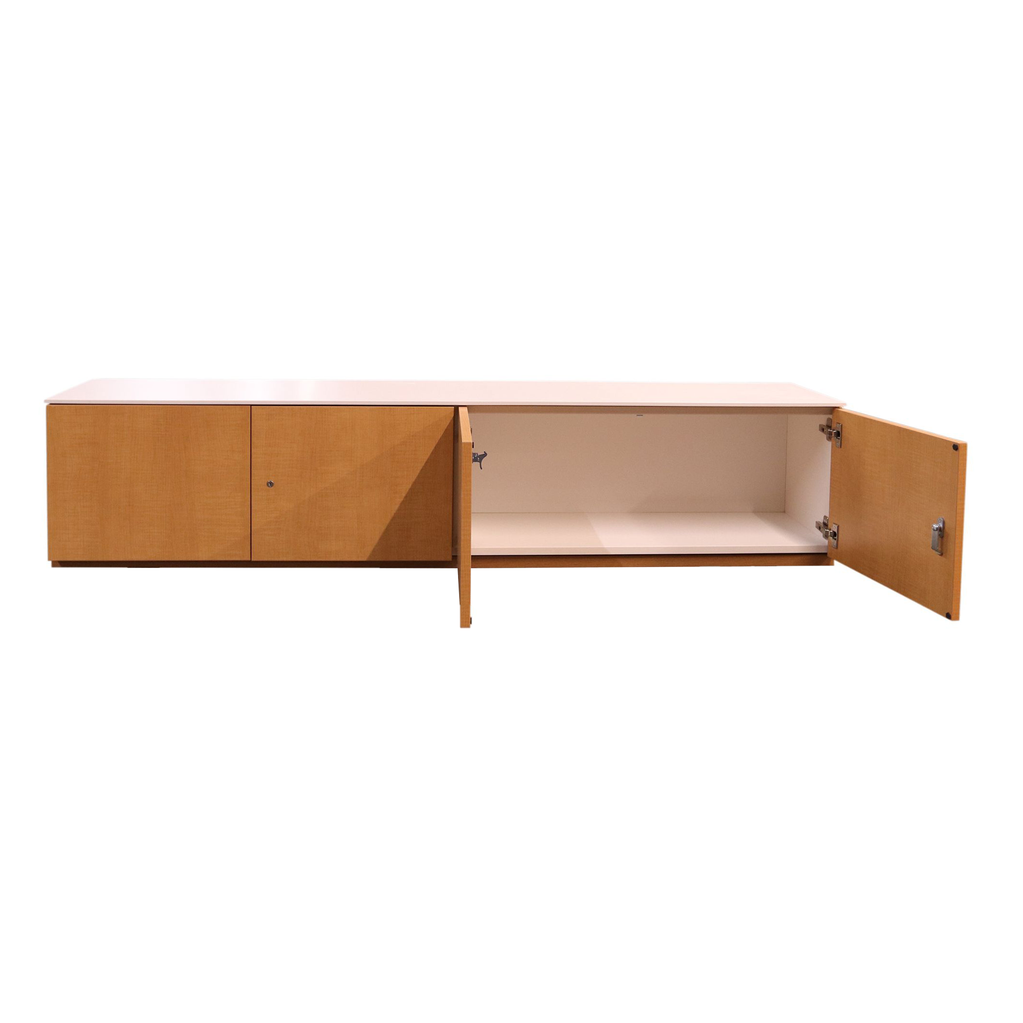 Herman Miller Canvas L-Shape Private Office, Light Maple - Preowned