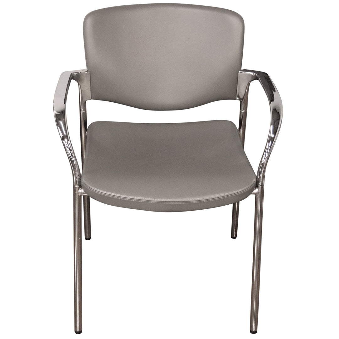 Stylex Welcome Stack Chair, Grey - Preowned