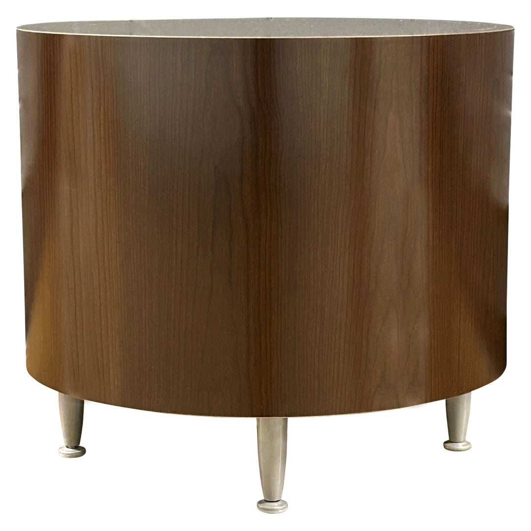 National Reno Side Table, Mocha Cherry - New