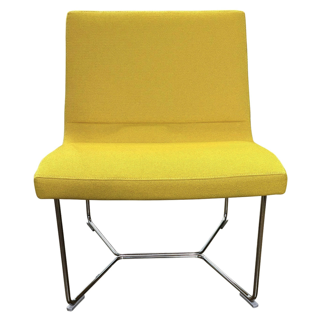 Harter Forum Seat Lounge Chair, Yellow - Preowned