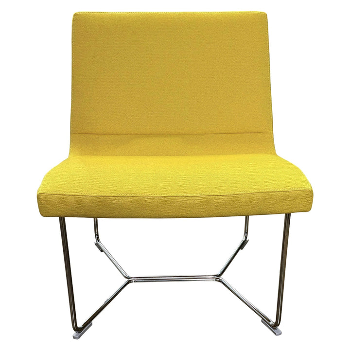 Harter Forum Seat Lounge Chair, Yellow - Preowned