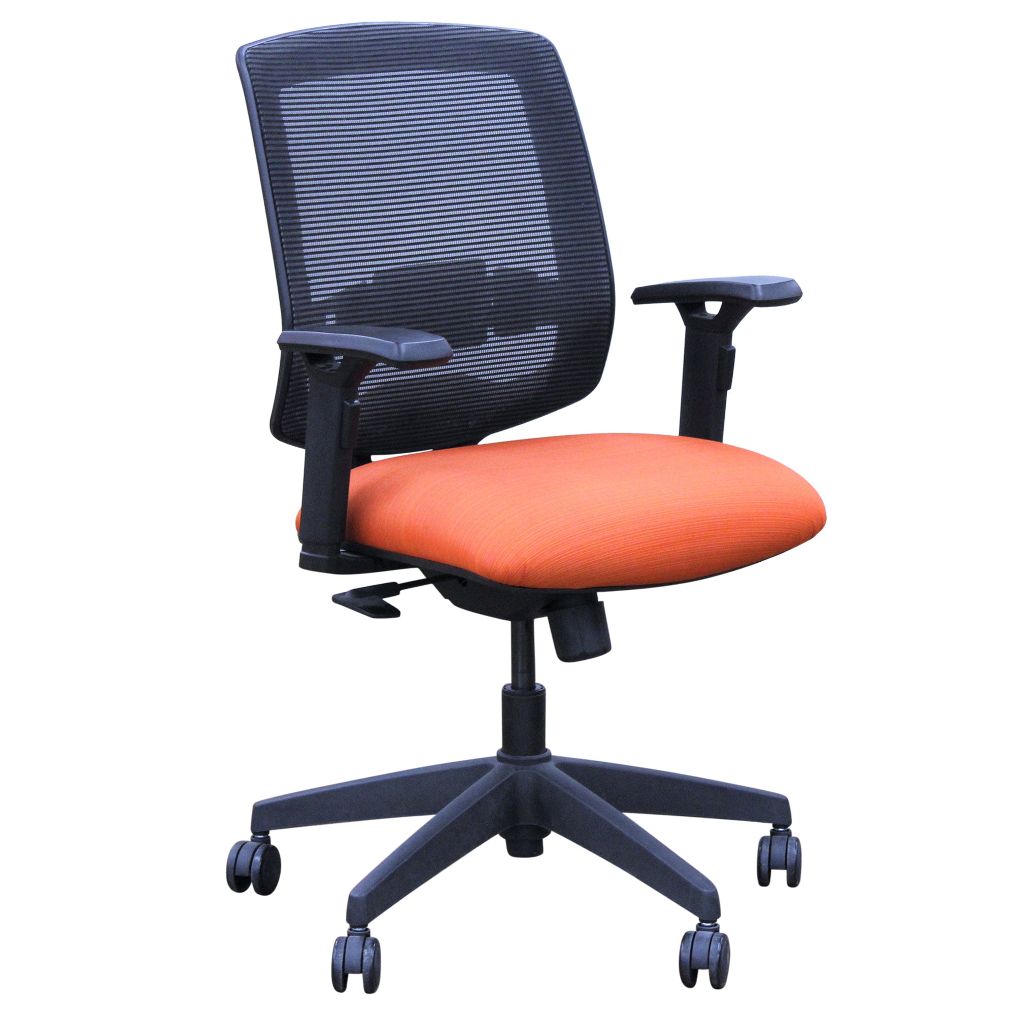 Compel Kudos Task Chair, Orange - Preowned