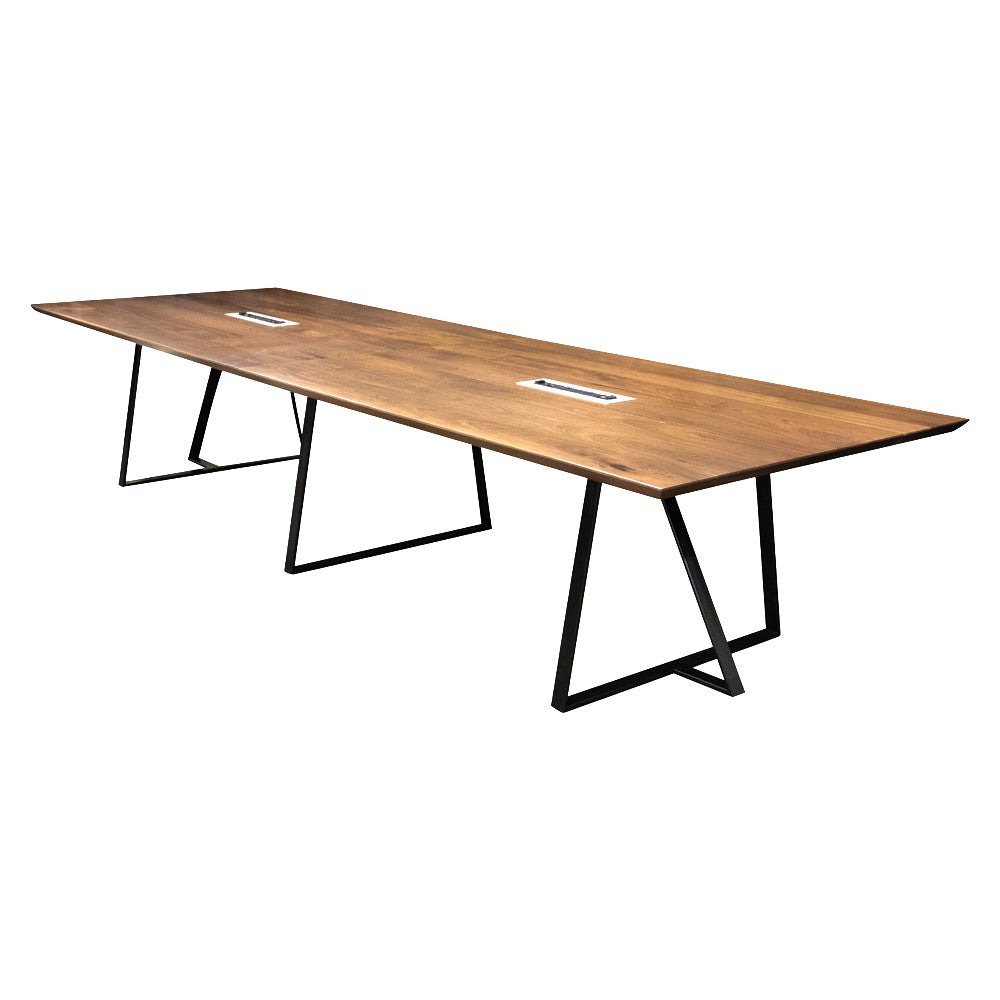 Custom Crafters Conference Table, Walnut Maple- Preowned