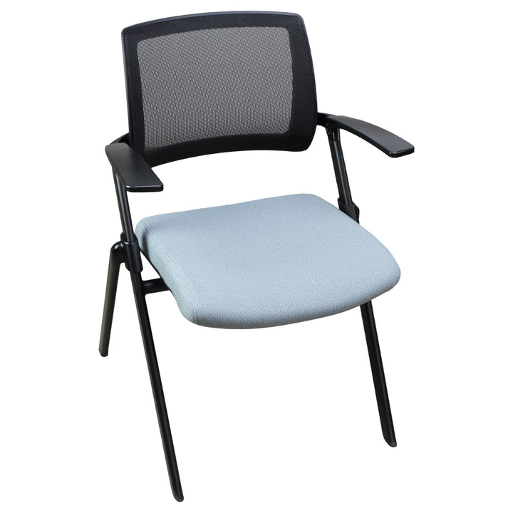 Kimball Flip Nesting Chair, Blue - Preowned