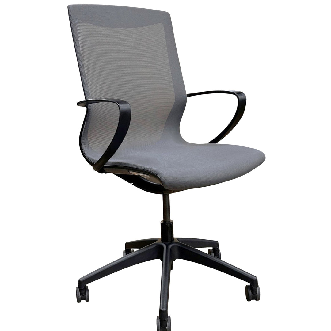 OFS Pret Conference Chair, Granite - Preowned