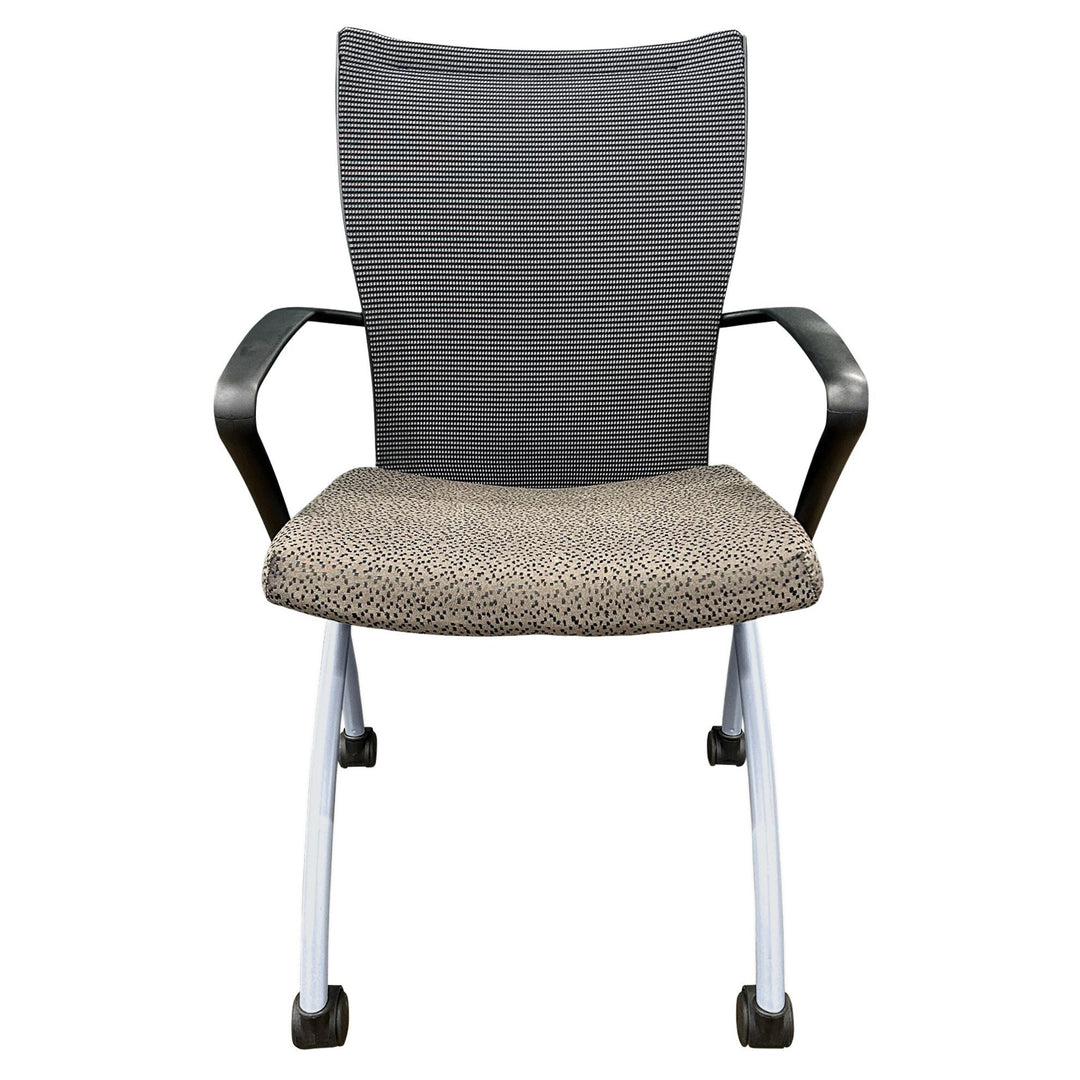 Haworth X99 Seminar Nesting Chair, Black - Preowned