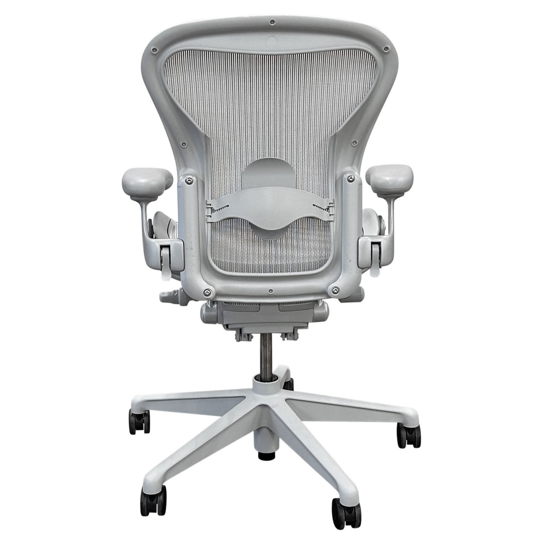 Herman Miller Aeron Remastered Ergonomic Task Chair Size A, Mineral - Preowned