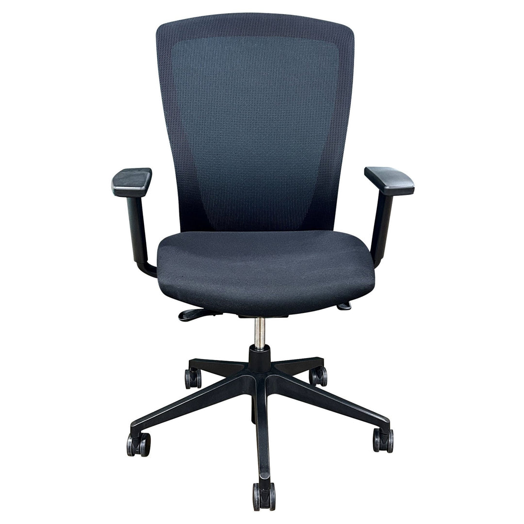 Allseating Viva Ergonomic Task Chair, Black - Preowned