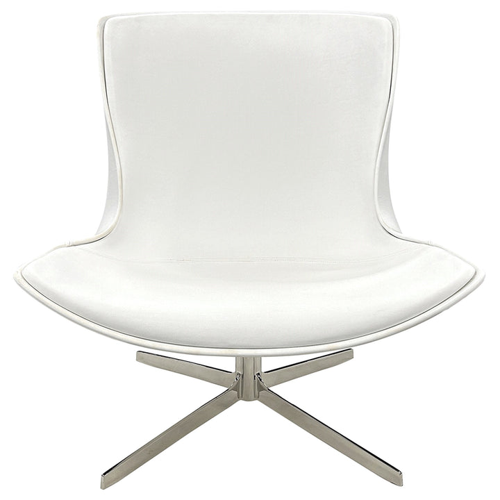 Bernhardt Vika Chair, White - Preowned