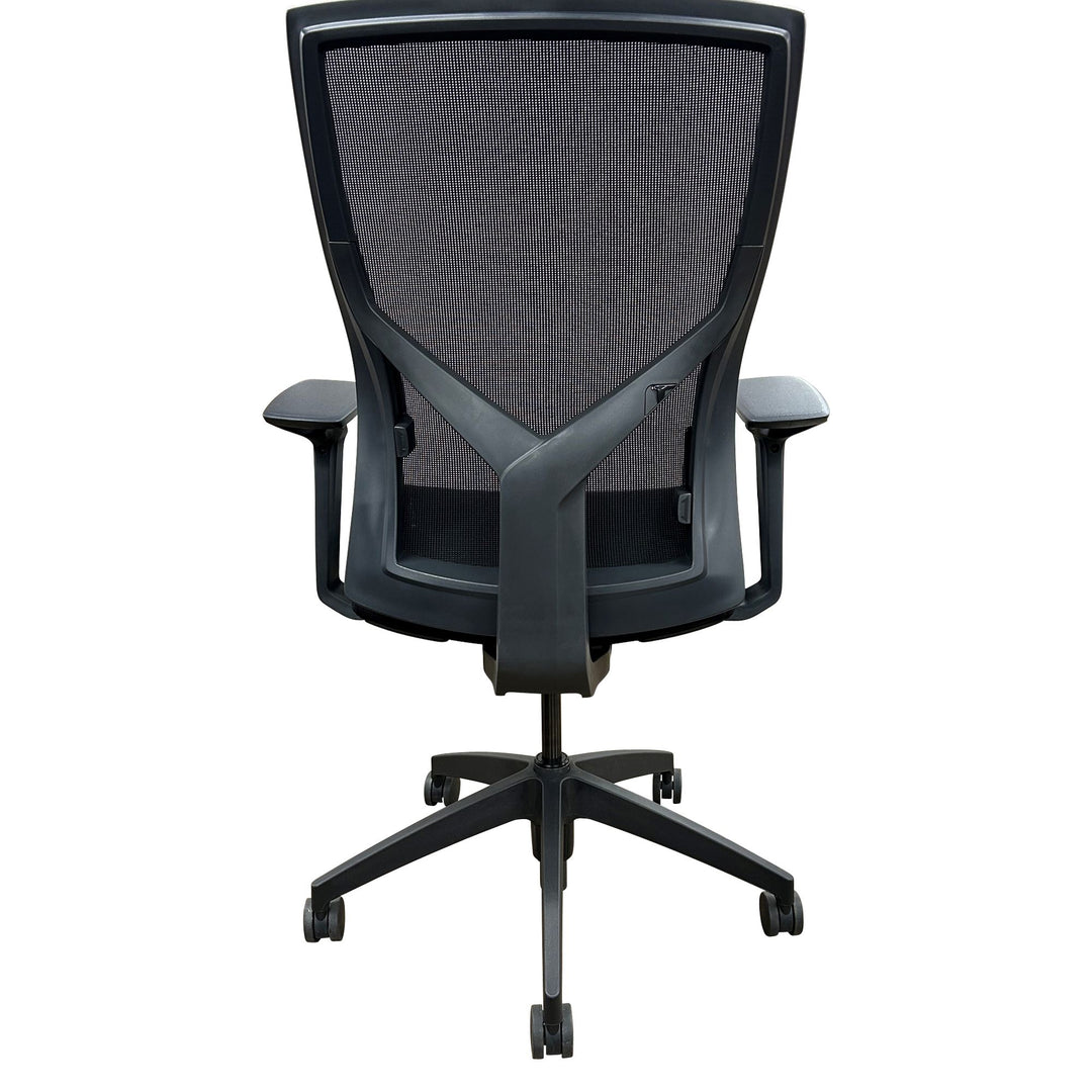 SitOnIt Torsa Ergonomic High-Back Task Chair, Onyx - Preowned