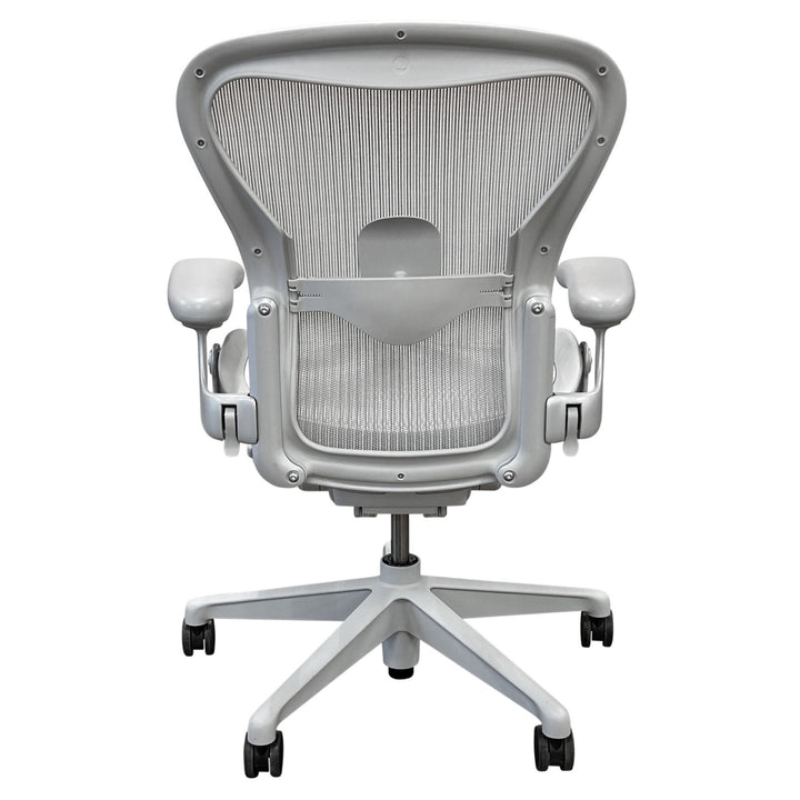 Herman Miller Aeron Remastered Ergonomic Task Chair Size B, Mineral - Preowned